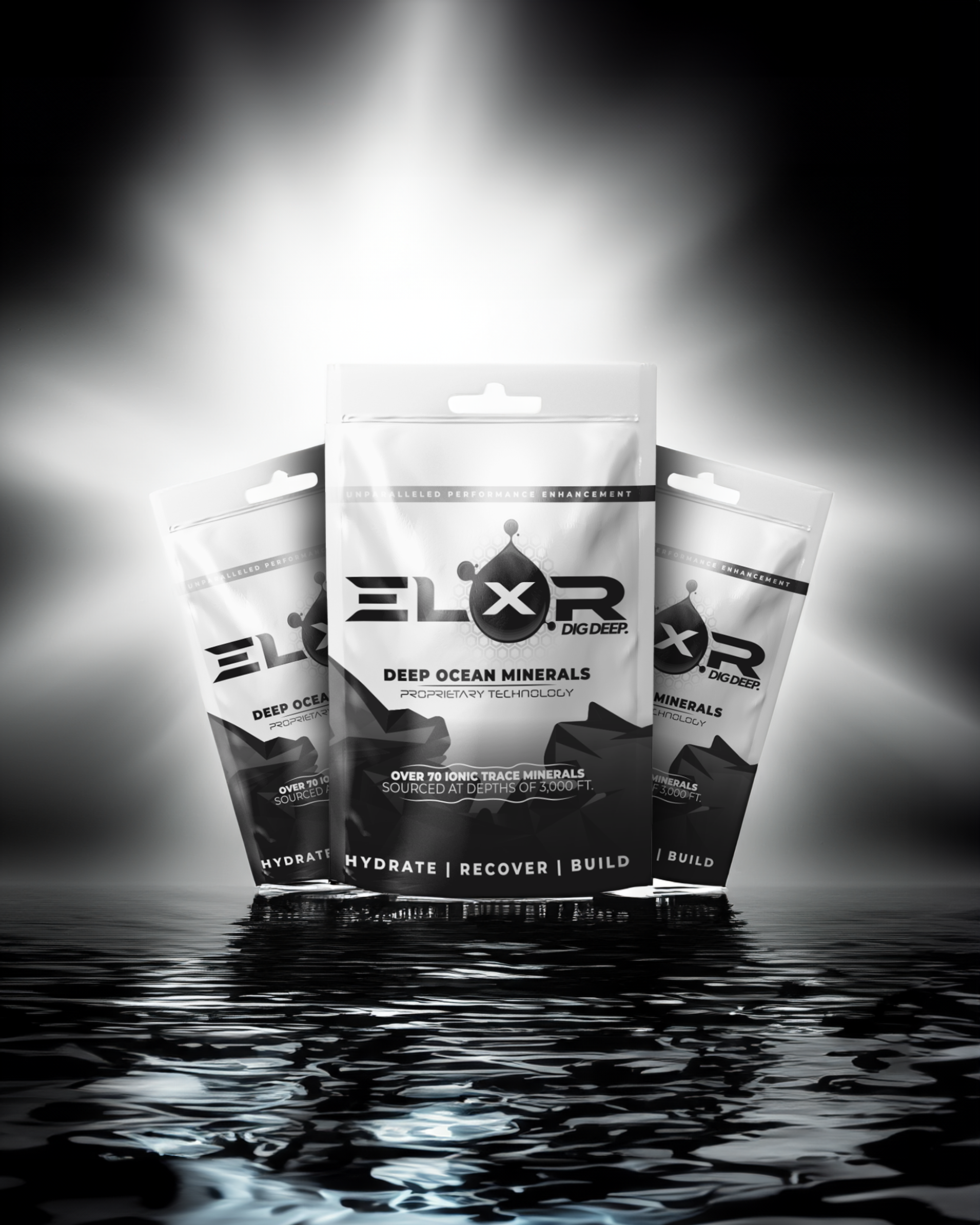 Deep Ocean Minerals | Ionic Trace Minerals | Elxr Life