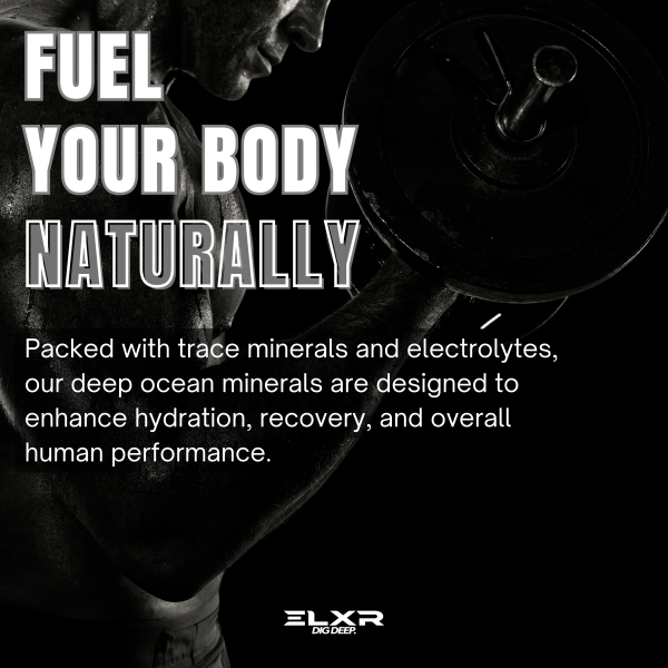 ELXR LIFE | Deep Ocean Minerals | Hydration and Electrolytes - Sports drink mix