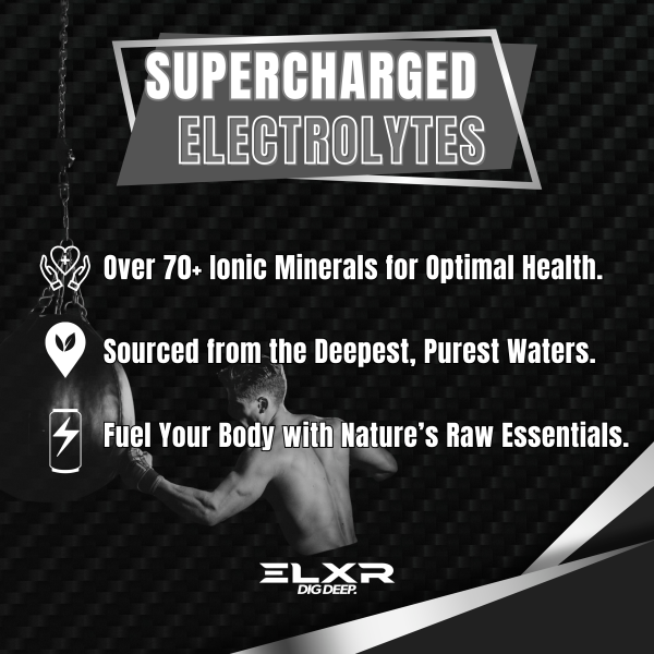 ELXR LIFE | Deep Ocean Minerals | Hydration and Electrolytes - Sports drink mix